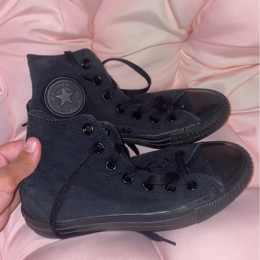 Converse Classic Black Canvas Sneakers